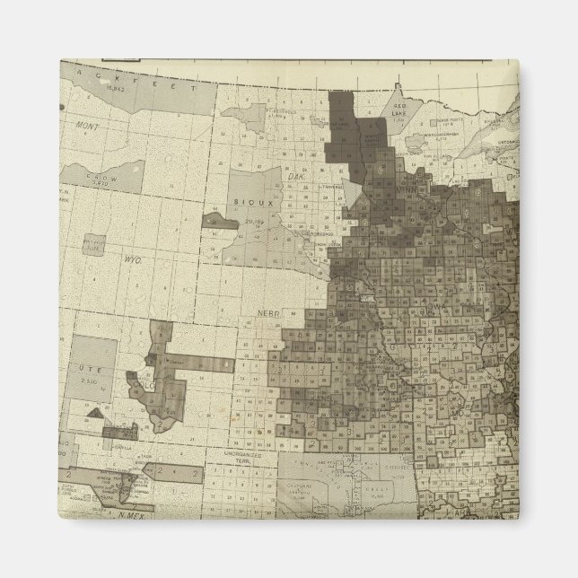 Ausländische Bevölkerung nach Landkreise Magnet (Vorne)