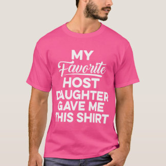 Ausländische Gastfamilie Mutter Tochter Austauschs T-Shirt