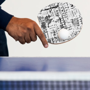 Ausländische Torf geschält Reklametafeln Perle Cel Tischtennis Schläger