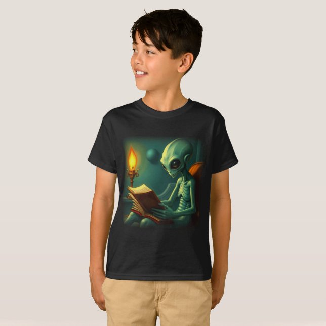 AUSLÄNDISCHES LESEN T-Shirt (Vorne ganz)