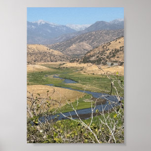 Ausläufer der Sierra Nevada Poster