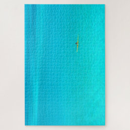 Ausleger-Kanu in Türkis Bora Bora Lagune Puzzle