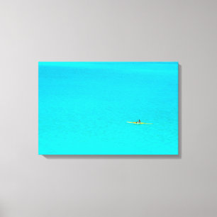 Auslegerkanu Bora Bora im Leinwanddruck