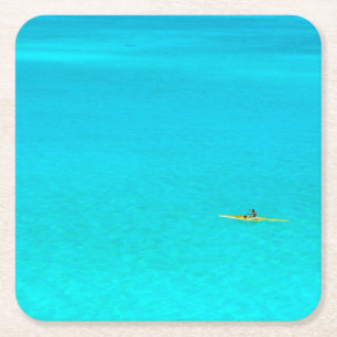 Auslegerkanu in Bora Bora Untersetzer