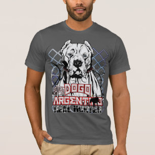 Auslese Dogo Argentino wirklicher Jäger T-Shirt
