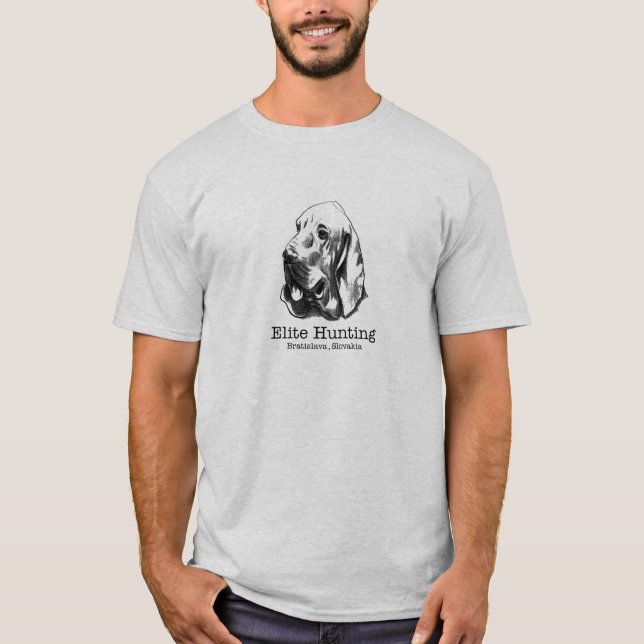 Auslese-Jagd (Art Druck u. Standort) T-Shirt (Vorderseite)