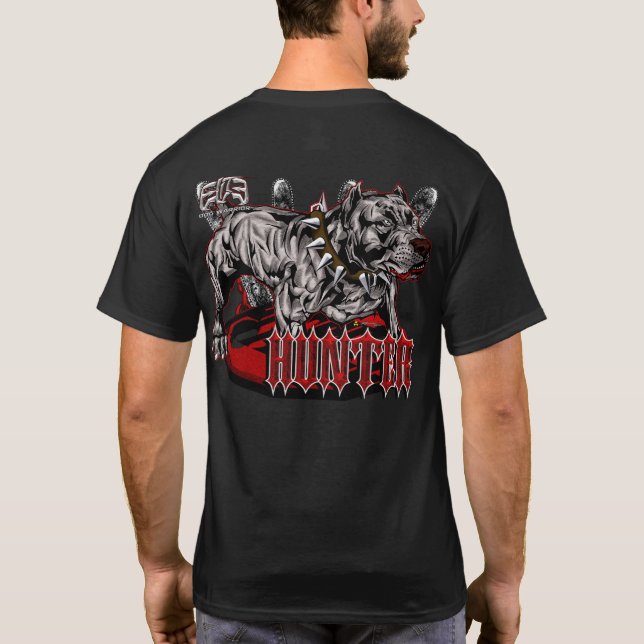 Auslese Pitbull Jäger T-Shirt (Rückseite)