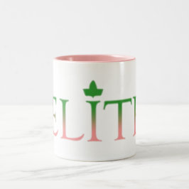 Auslese-Tasse Zweifarbige Tasse