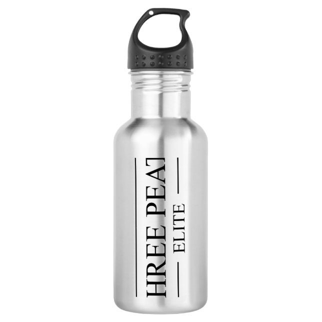Auslesewasserflasche des Torf-drei Trinkflasche (Vorderseite)