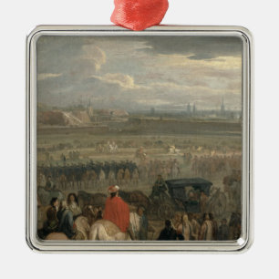 Auslieferung der Zitadelle von Cambrai Ornament Aus Metall