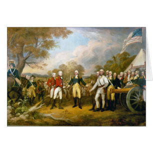 Auslieferung von General Burgoyne durch John