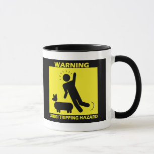 Auslösengefahr - Corgi-Tasse Tasse