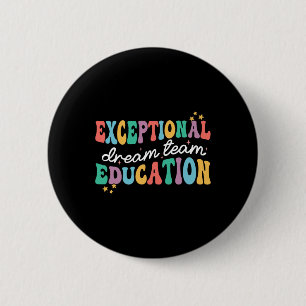 Ausnahmesonderpädagogik-Traumteam Sped Ese Lehrer Button