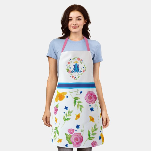 Auspice Maria Schürze (Getragen)