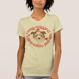 Ausralian Shepherd, Sloppy Kisses B&C T-Shirt
