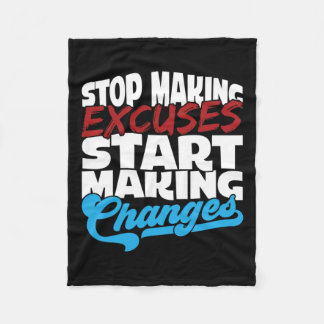 Ausreden fangen an, die Abhängigkeit zu ändern Fleecedecke