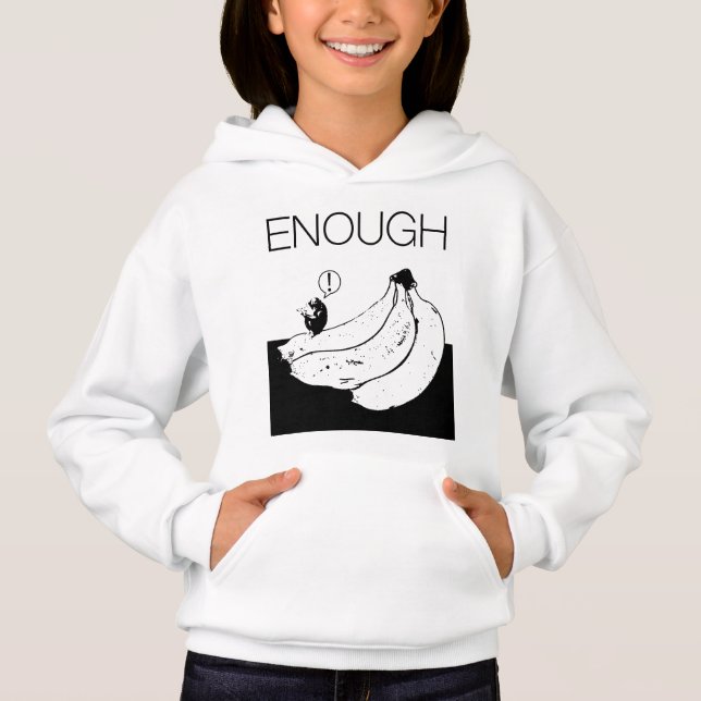 ausreichend (BGC transparent) Hoodie (Vorderseite)