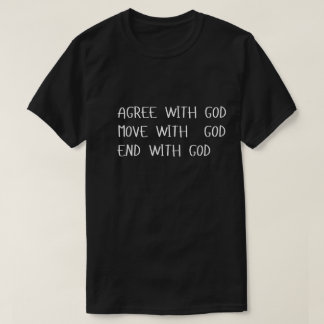 Ausrichten mit dem T - Shirt Gottes"