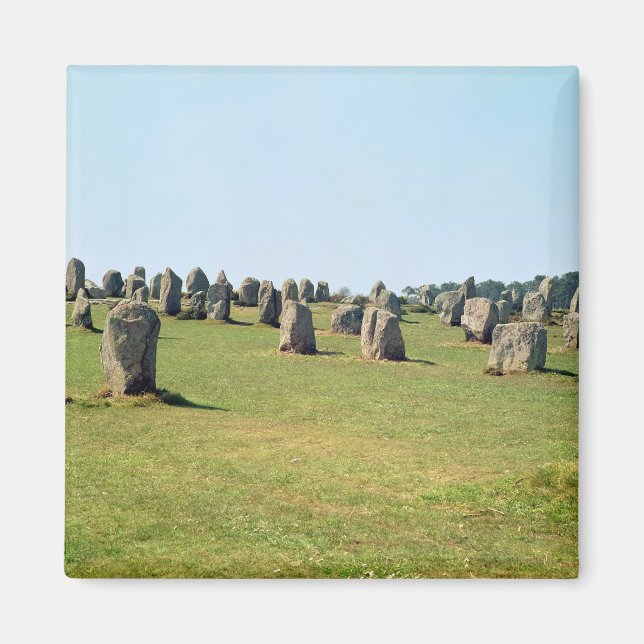 Ausrichtung der stehenden Steine, Megalithik Magnet (Vorne)