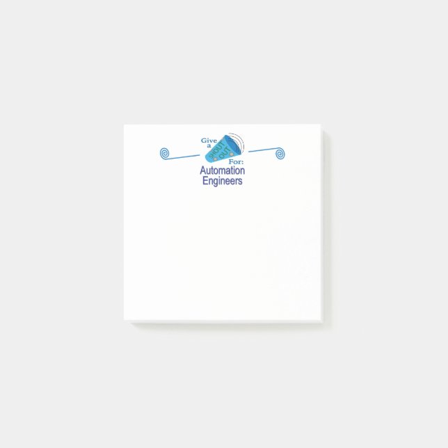 Ausrufen für Automatisierungstechniker Post-it Klebezettel (Vorderseite)