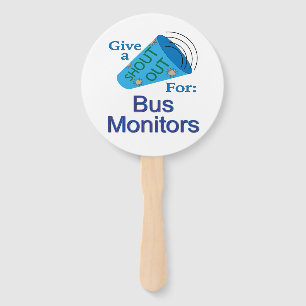 Ausrufen für Busmonitore Fächer