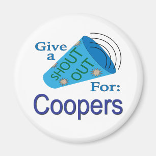Ausrufen für Coopers Magnet