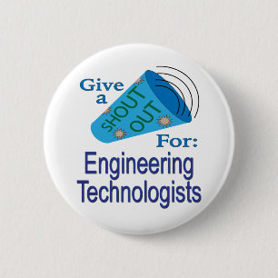 Ausrufen für Ingenieurtechniker Button