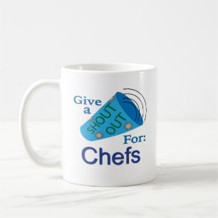 Ausrufen für Köche Kaffeetasse
