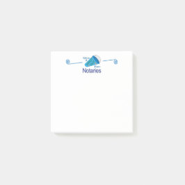 Ausrufen für Notare Post-it Klebezettel