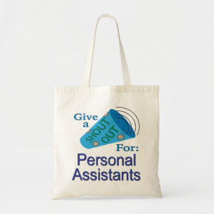 Ausrufen für Personal Assistents Tragetasche