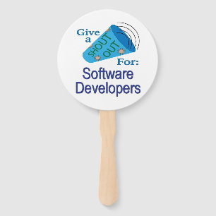 Ausrufen für Software-Entwickler Fächer