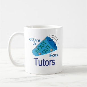 Ausrufen für Tutoren Kaffeetasse
