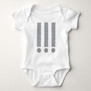 Ausrufezeichen Baby Strampler