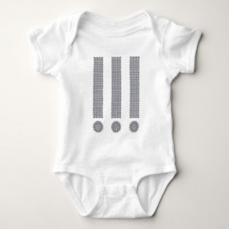 Ausrufezeichen Baby Strampler