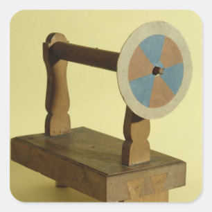 Ausrüstung für die Theorie der Farben Quadratischer Aufkleber