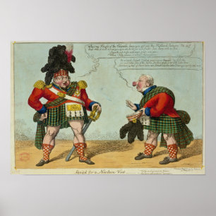 Ausrüstung für einen Nordbesuch, 1822 Poster
