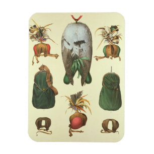 Ausrüstung für Falconry, von "Traite de Fauconneri Magnet