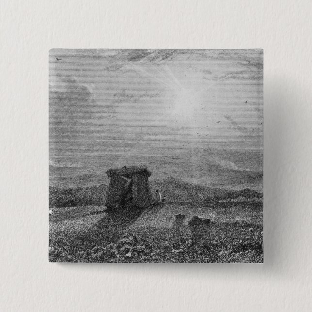 Ausrüstungs-Feldbett-Haus Button (Vorderseite)