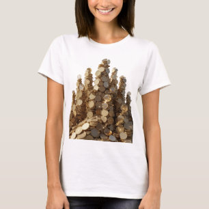 Aussage Silber GOLDENE BÄUME DES REICHTUMS T-Shirt