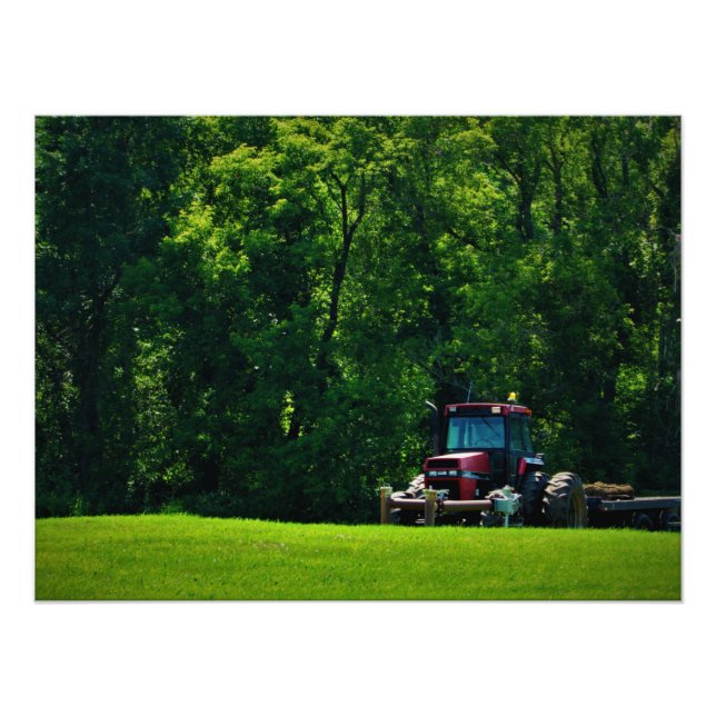 "Aussämaschine" Fotodruck (Vorne)