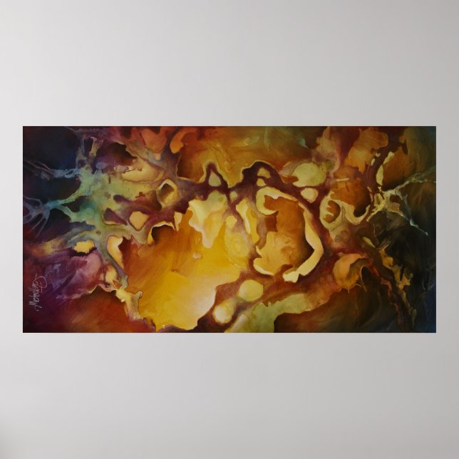 'Ausscheidepunkt' Poster (Vorne)