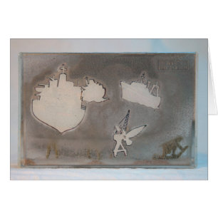 Ausschiffung K7 1986 Mixed-Media-Karte