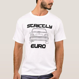 Ausschließlich Euro-Weiß-T-Shirt BMWs E36 T-Shirt
