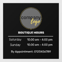 AUSSCHLIESSLICH KLEINE GESCHÄFTSSTUNDEN ERNENNUNG 