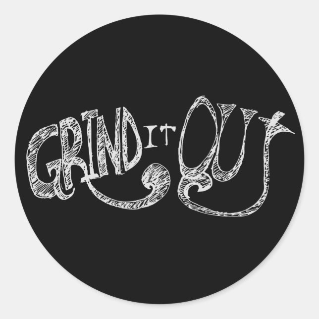 Ausschneiden Runder Aufkleber (Vorderseite)