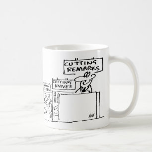 Ausschneiden von Bemerkungen in einem Hardware-Sto Kaffeetasse