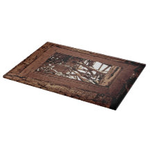 Ausschnitt-Brett-GlasWestern-rustikales