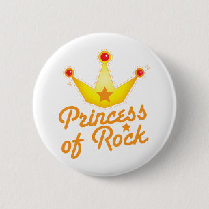 AUSSCHNITT! Prinzessin des Rockabilly Entwurfs des Button