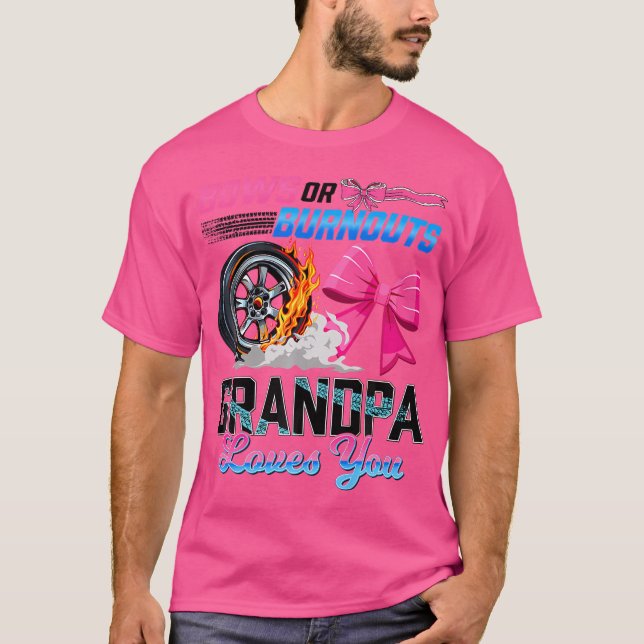 Ausschreitungen oder Bows Gender Reveal Party Groß T-Shirt (Vorderseite)