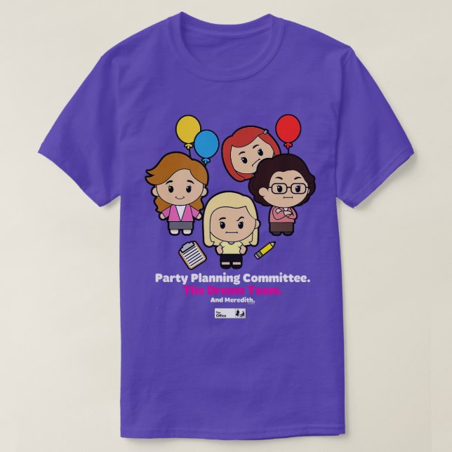 Ausschuss für die Planung des Niedlichen Party des T-Shirt (Design vorne)